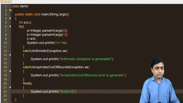 Lec-18_Exception Handling example | Object Oriented Programming 1 | Computer Engineering смотреть онлайн