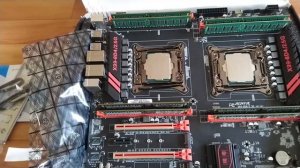 Jginyue X99-8D4 Серверная материнская плата.