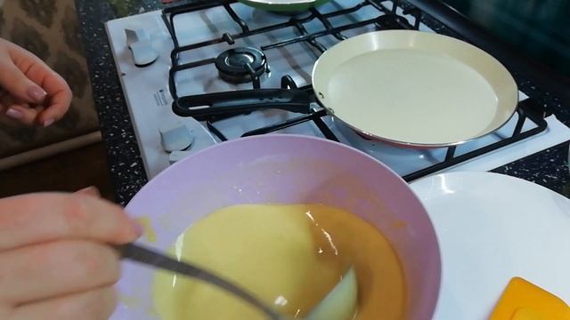 Тонкие блинчики на молоке без Комочков. Вкусно и просто.