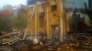 Снос летнего кинотеатра Родина в парке Автозаводского р-на г. Н. Новгорода