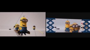 Despicable Me (2010) Credits vs Despicable Me 2 (2013) Credits