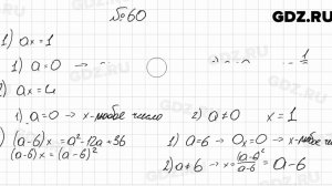 № 60 - Алгебра 8 класс Мерзляк