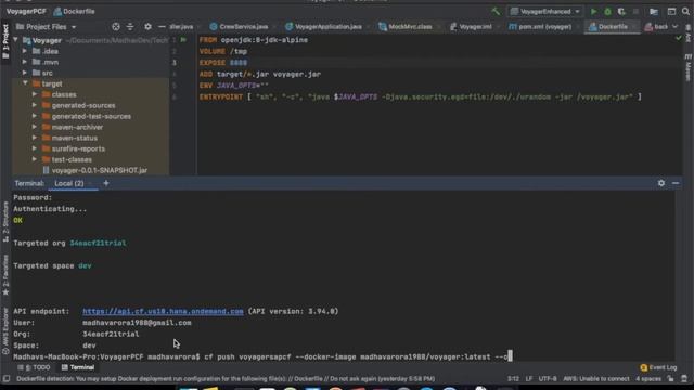 Deploying Docker Image on SAP Cloud Foundry смотреть онлайн
