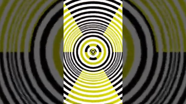 Как видят заражённые радиацией? Оптическая иллюзия. #оптическиеиллюзии #иллюзия #обманзрения