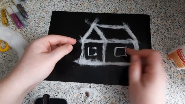 Творческая работа: Домик из ваты смотреть онлайн