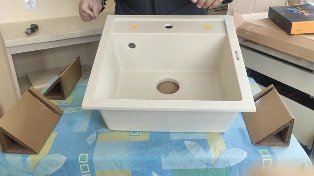 Распаковка - Мойка кухонная ZorG Como 51 смотреть онлайн