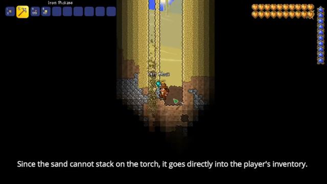 Terraria - Quick Sand Stack Mining (Guide) смотреть онлайн