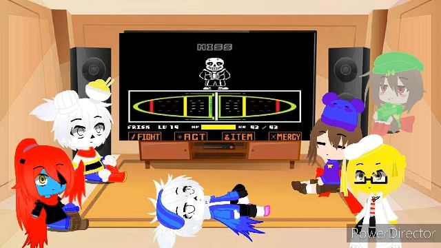 Undertale react to Sans Hard Mode (fdy) смотреть онлайн