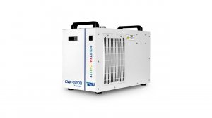 Как подключить чиллер  к лазерному станку CO2?