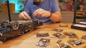 Встраиваем LED освещение в LEGO модели / LEGO Technic Lamborghini Sian и Dodge Charger