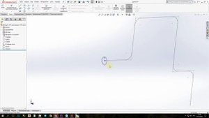 SolidWorks - Урок #8 (Бобышка или труба по траектории)
