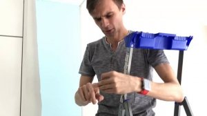 Монтаж перегородки со скрытым крепежом