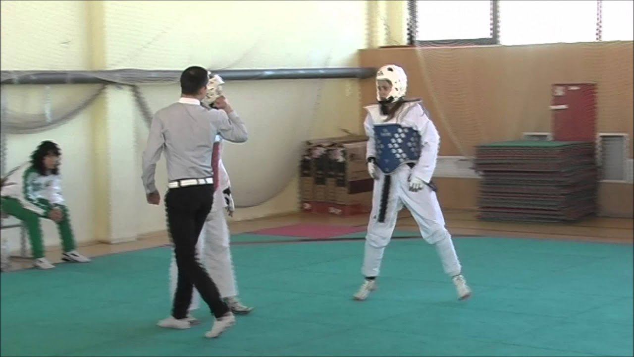 Taekwondo WTF. 29.03.2014. Турнир клуба Беркут. Фомичёва-Стружко