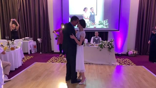 Танец невесты с отцом (свадьба Алёны и Сергея) смотреть онлайн