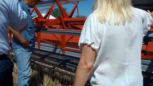 Демопоказ жатки Дон Мар 9 км