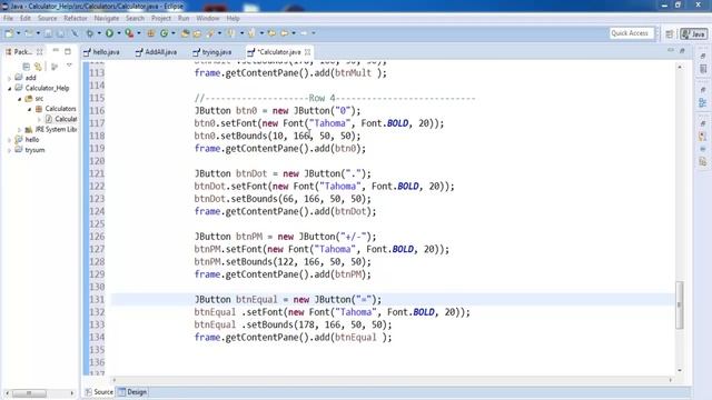 How to Create Calculator in Eclipse with Java Program смотреть онлайн