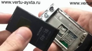 Обзор реплики Vertu Ayxta Constellation Black