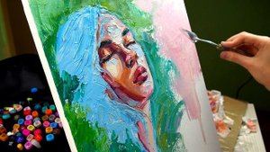 ОБЪЕМНЫЙ ПОРТРЕТ МАСЛЯНЫМИ КРАСКАМИ // Портрет маслом с нуля