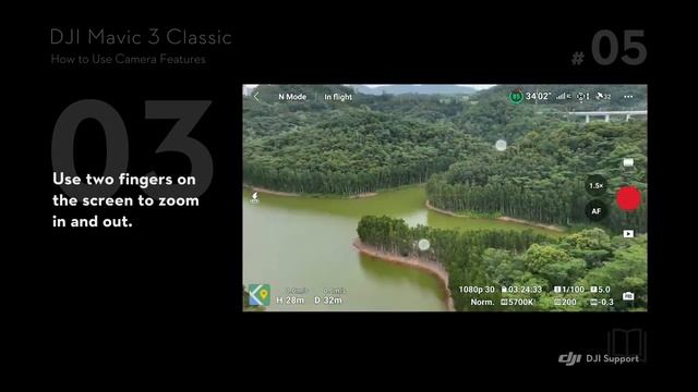 DJI Mavic 3 Classic how to use camera features смотреть онлайн