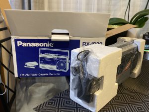 Panasonic RX-1822 FM-AM 2- Cassette Player-ЯПОНИЯ.