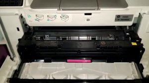 sostituire cartucce  hp color laserjet pro MFP M183fw.