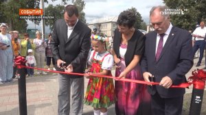 В брянском поселке Теплое возвели по программе благоустройства детскую площадку