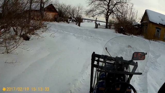 трёх колёсный вездеход - полный привод