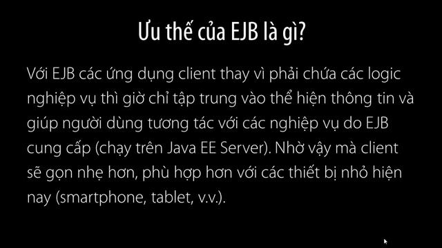 [DEAE] Sơ lược về Enterprise JavaBeans (EJB) смотреть онлайн