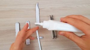 How to Make Butterfly Knife CS:GO from Cardboard - Easiest way with Template