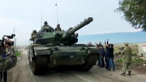 Турецкая армия начала наземную операцию против курдских формирований в районе города Африн в Сирии