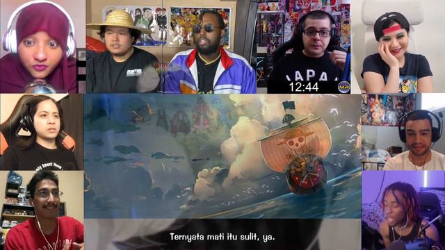 MUSIK TEMPUR! KEKUATAN YANG MAMPU MELUKAI LUFFY! || REACTION MASHUP ONE PIECE SUB INDO 986