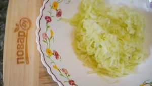 Блинчики из кабачков с зеленью