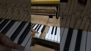 Западает клавиша на пианино. Ремонт пианино. Как устранить проблему? Sticky piano's key