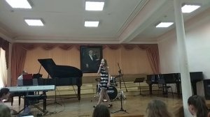 Экзамен в музыкальной школе. Джазовый стандарт. 2018