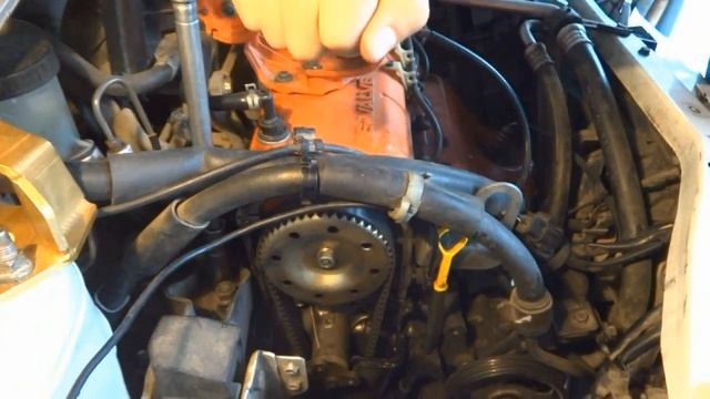 Замена ремня ГРМ на Mazda Demio