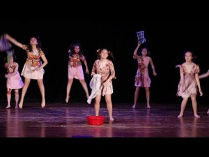 Шуточный танец "Уборка" в стиле Польки