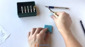 Sellos de goma para decorar cerámica