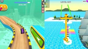 Going Balls | Tall Man Run Android,iOS - NEW BIG APK UPDATE - All Level Gameplay