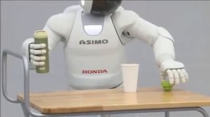 Future robot. Asimo. Honda Latest ASIMO Robot Running