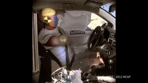 2012-2015 Scion iQ NHTSA MDB Side Crash Test