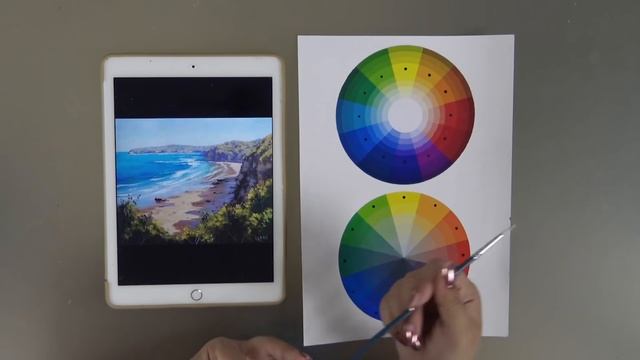 Как составить палитру цветов для любой картины. Пошаговый алгоритм выбора красок. смотреть онлайн