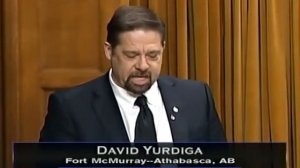 MP David Yurdiga gives an example of benefits from the new Family Tax Cuts