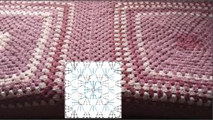 Плед крючком из больших квадратов.mp4