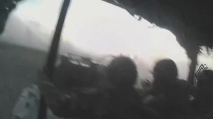 Кадры штурма Урожайного от первого лица морпехов верхом на БТР-82