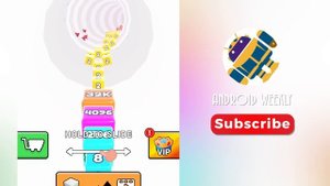 JELLY TUBE RUN 2048 - Level Up 'Jelly Run 2048' Game (New Update, All themes) 65K