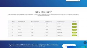 Аренда IP. Хостинг-провайдер Well-Web