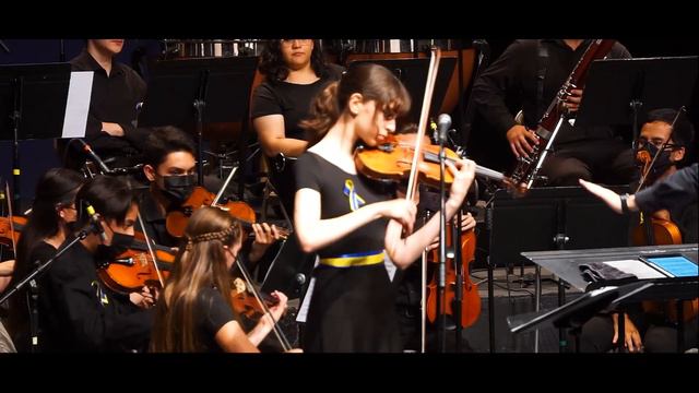 Carolina Fernández y Sinfónica Juvenil de Tijuana G.B. Viotti Violin Concerto No. 23 III mov.