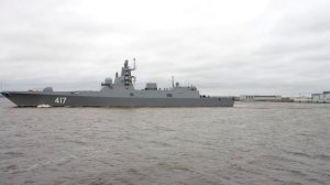 2017-07-01 - Приход фрегата "Адмирал Горшков" пр 22350