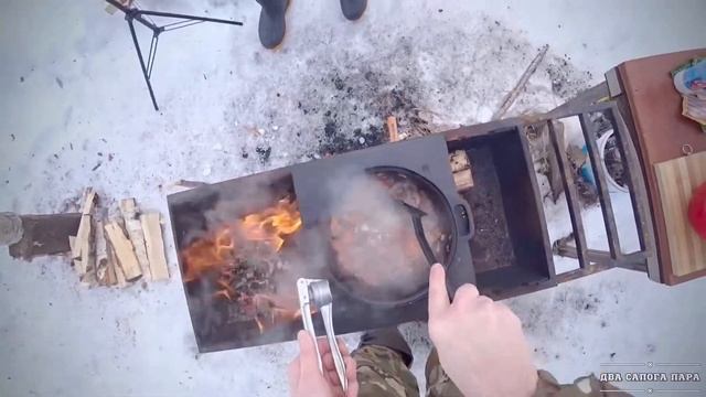 ЖАРКОЕ ИЗ БОБРА В КАЗАНЕ. "Дикая Кухня"
