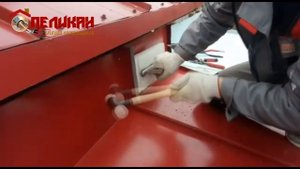 Кровля фальцевая.Процесс монтажа.